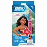 Disney Princess Moana Kids Electric Toothbrush Bundle