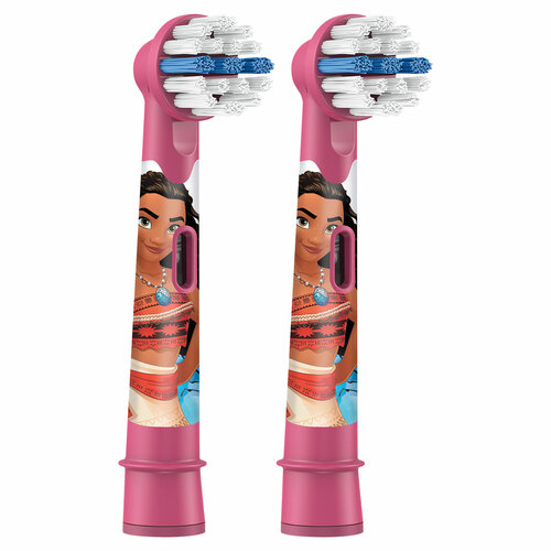 Kids Extra Soft Replacement Brush Heads featuring Disney's Princess - Moana, 2 count