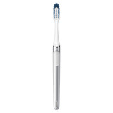 Clic Toothbrush Deluxe Starter Kit, Chrome White