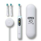 Oral-B iO Series 8 Electric Toothbrush, White Alabaster
