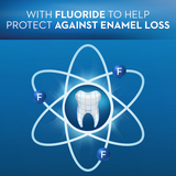 With fluoride