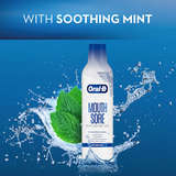 With soothing mint