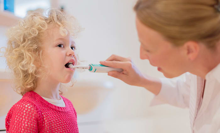 Brushing Kids' Teeth
